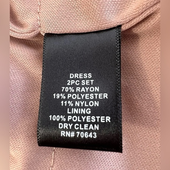 Jessica Howard 2 Piece‎ Set Dress Jacket Women's Size 8 Pink - Picture 16 of 16